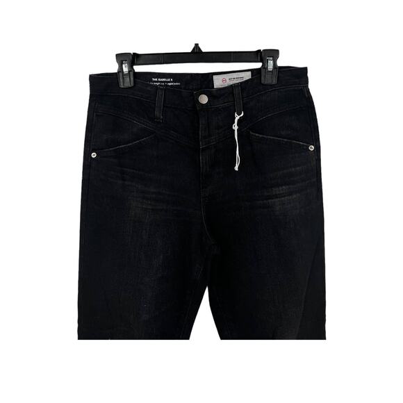 AG Adriano Goldschmied jeans Isabelle X high rise straight crop size 30 - Picture 3 of 6